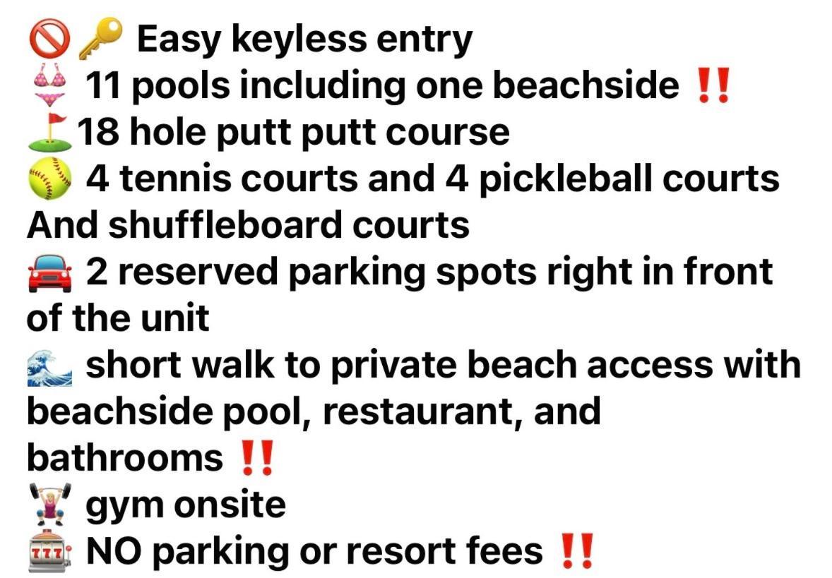 Sunny Daze, Desirable Kid Friendly Resort, 3 Minute Walk To The Beach, Resort Beachside Pool & Restaurant Panama City Beach Exteriér fotografie
